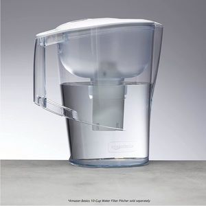 3 pk filters only. Pitcher not included Amazon Basics Replacement Water Filters